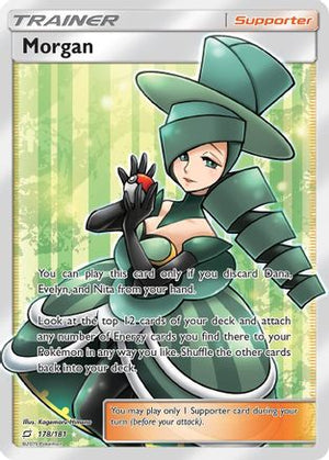 Morgan (Full Art) 178  - Holofoil SM  Team Up - Ultra Rare