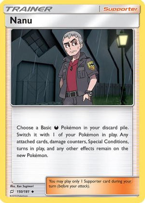 Nanu 150/181  - Reverse Holofoil SM  Team Up - Uncommon