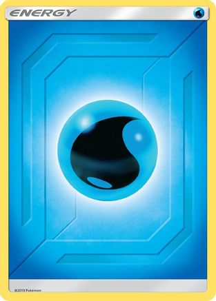 Water Energy (2019 Unnumbered) (2019 Unnumbered)  - Reverse Holofoil SM  Team Up - Common