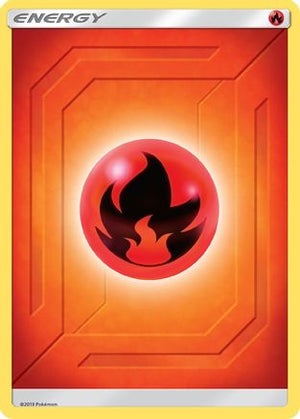 Fire Energy (2019 Unnumbered) (2019 Unnumbered)  SM  Team Up - Common