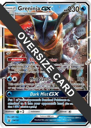 Greninja GX (SM Black Star Promo) SM197  - Holofoil Jumbo Cards - Promo