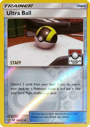 Ultra Ball (League Cup) [Staff] 68a/73  - Reverse Holofoil League & Championship Cards - Promo
