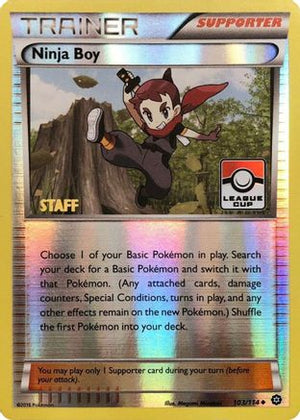Ninja Boy (League Cup) [Staff] 103/114  - Reverse Holofoil League & Championship Cards - Promo