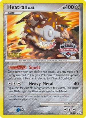 Heatran (Regional Championships) [Staff] 030/146  League & Championship Cards - Promo