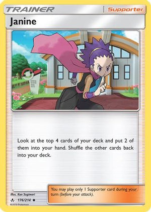 Janine 176/214  SM  Unbroken Bonds - Uncommon