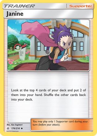 Janine 176/214  SM  Unbroken Bonds - Uncommon