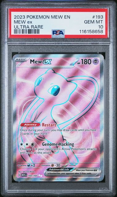 PSA 10 Mew EX #193-151