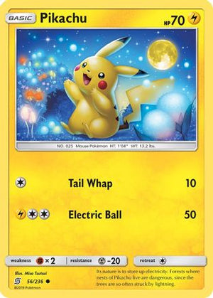 Pikachu (56) (56) 056/236  SM  Unified Minds - Common
