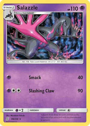 Salazzle (99) (99) 099  - Reverse Holofoil SM  Unified Minds - Rare