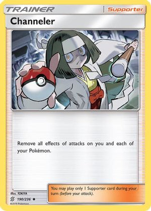 Channeler 190/236  - Reverse Holofoil SM  Unified Minds - Uncommon