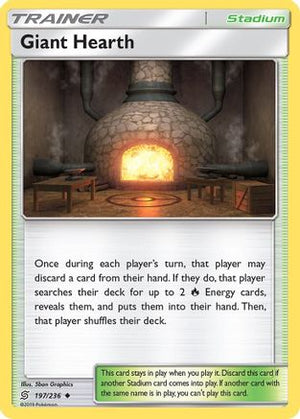 Giant Hearth 197/236  SM  Unified Minds - Uncommon
