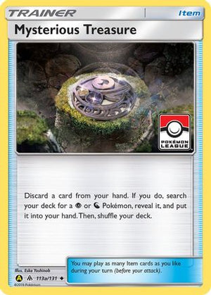 Mysterious Treasure (Pokemon League) 113a/131  - Reverse Holofoil League & Championship Cards - Promo