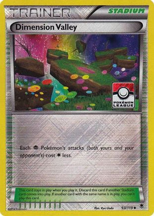 Dimension Valley (Pokemon League) 093/119  - Reverse Holofoil League & Championship Cards - Promo