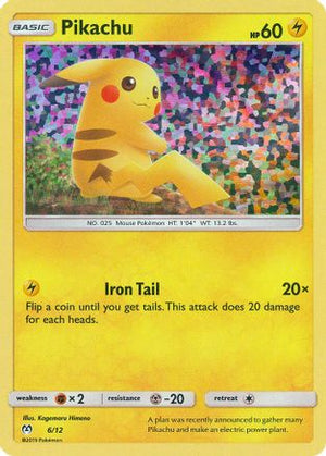 Pikachu 006/12  - Holofoil McDonalds Promos 2019 - Promo