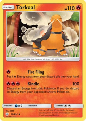 Torkoal 029/236  SM  Cosmic Eclipse - Uncommon