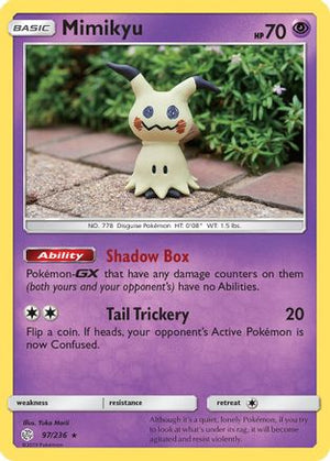 Mimikyu (97) (97) 097/236  SM  Cosmic Eclipse - Rare