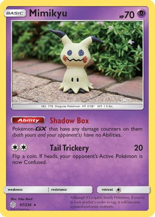 Mimikyu (97) (97) 097/236  SM  Cosmic Eclipse - Rare