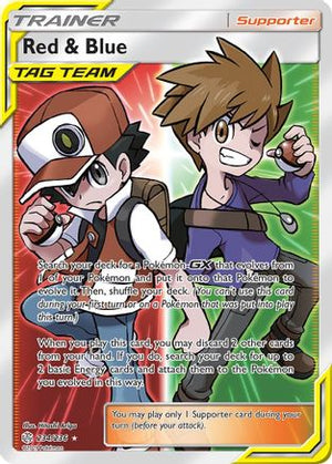 Red & Blue (Full Art) 234  - Holofoil SM  Cosmic Eclipse - Ultra Rare