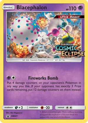 Blacephalon (Prerelease) SM221  - Holofoil SM Promos - Promo