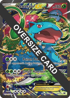Venusaur EX XY123  - Holofoil Jumbo Cards - Promo