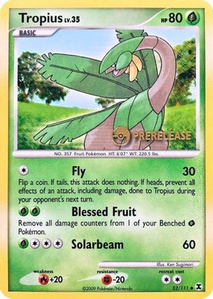 Tropius (Prerelease) 052/111  Nintendo Promos - Promo