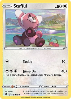 Stufful 149/192  SWSH02 Rebel Clash - Common