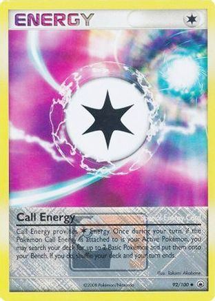 Call Energy (League Promo) 092/100  - Reverse Holofoil League & Championship Cards - Promo