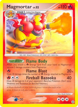 Magmortar (Secret Wonders) 031/132  - Holofoil Deck Exclusives - Holo Rare