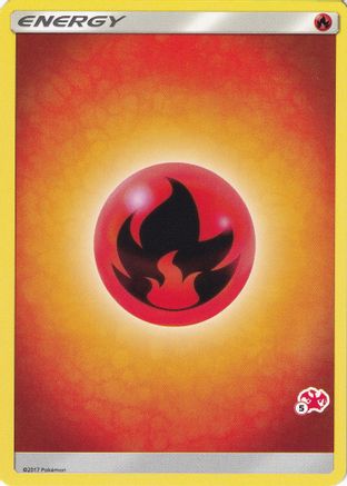 Fire Energy (#5 Charizard Stamped) (#5 Charizard Stamped)  Battle Academy - Promo