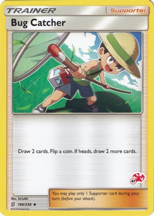 Bug Catcher (#47 Charizard Stamped) 189/236  Battle Academy - Promo