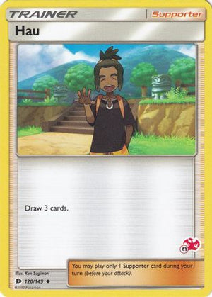Hau (#41 Charizard Stamped) 120/149  Battle Academy - Promo