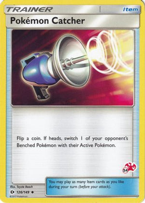 Pokemon Catcher (#54 Charizard Stamped) 126/149  Battle Academy - Promo
