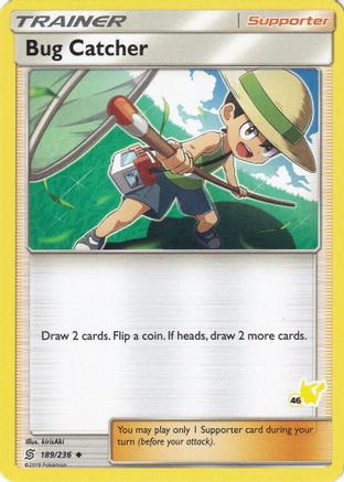 Bug Catcher (#46 Pikachu Stamped) 189/236  Battle Academy - Promo