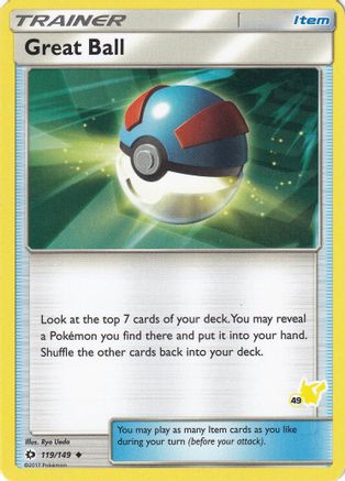 Great Ball (#49 Pikachu Stamped) 119/149  Battle Academy - Promo