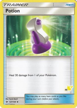 Potion (#40 Pikachu Stamped) 127/149  Battle Academy - Promo