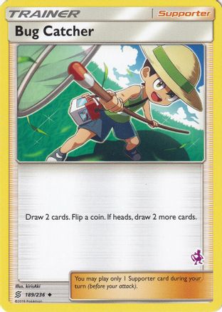 Bug Catcher (Mewtwo Stamped) 189/236  Battle Academy - Promo