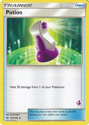 Potion (Mewtwo Stamped) 127/149  Battle Academy - Promo