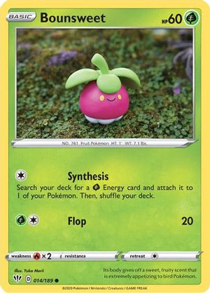 Bounsweet 014/189  SWSH03 Darkness Ablaze - Common