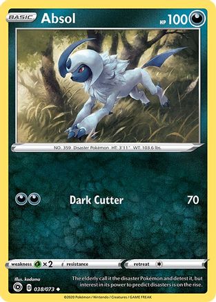 Absol 038/73  Champions Path - Uncommon