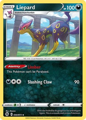 Liepard 040/73  Champions Path - Uncommon