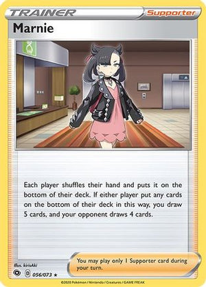 Marnie 056/73  - Reverse Holofoil Champions Path - Holo Rare