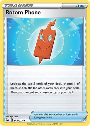 Rotom Phone 064/73  Champions Path - Uncommon