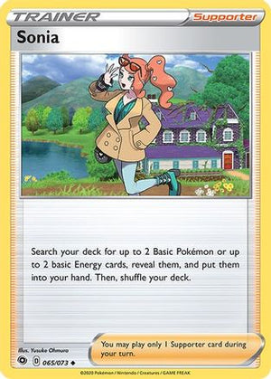 Sonia 065/73  - Reverse Holofoil Champions Path - Uncommon