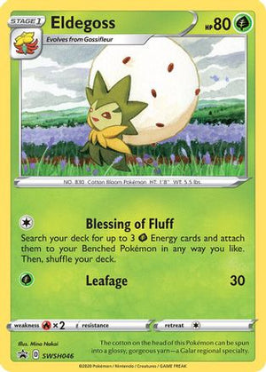 Eldegoss SWSH046  - Holofoil SWSH Sword & Shield Promo Cards - Promo