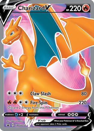 SEALED Charizard V SWSH050 - Holofoil SWSH Sword & Shield Promo Cards - Promo