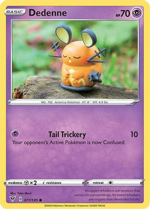 Dedenne 077/185  SWSH04 Vivid Voltage - Common