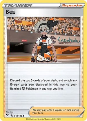 Bea 147/185  - Reverse Holofoil SWSH04 Vivid Voltage - Uncommon
