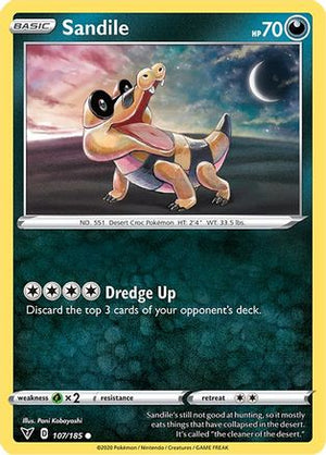 Sandile 107/185  SWSH04 Vivid Voltage - Common
