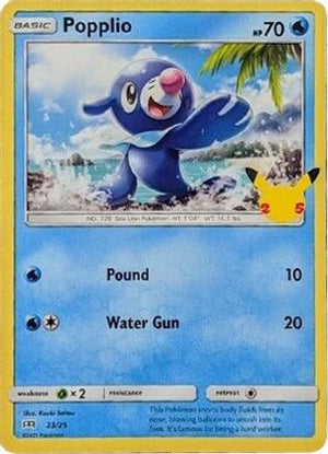 Popplio 023/25  McDonalds 25th Anniversary Promos - Promo