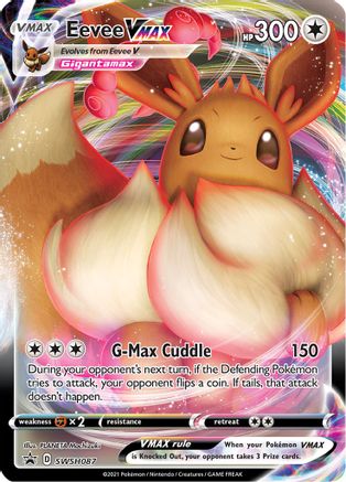 SEALED Eevee VMAX SWSH087 - Holofoil SWSH Sword & Shield Promo Cards - Promo